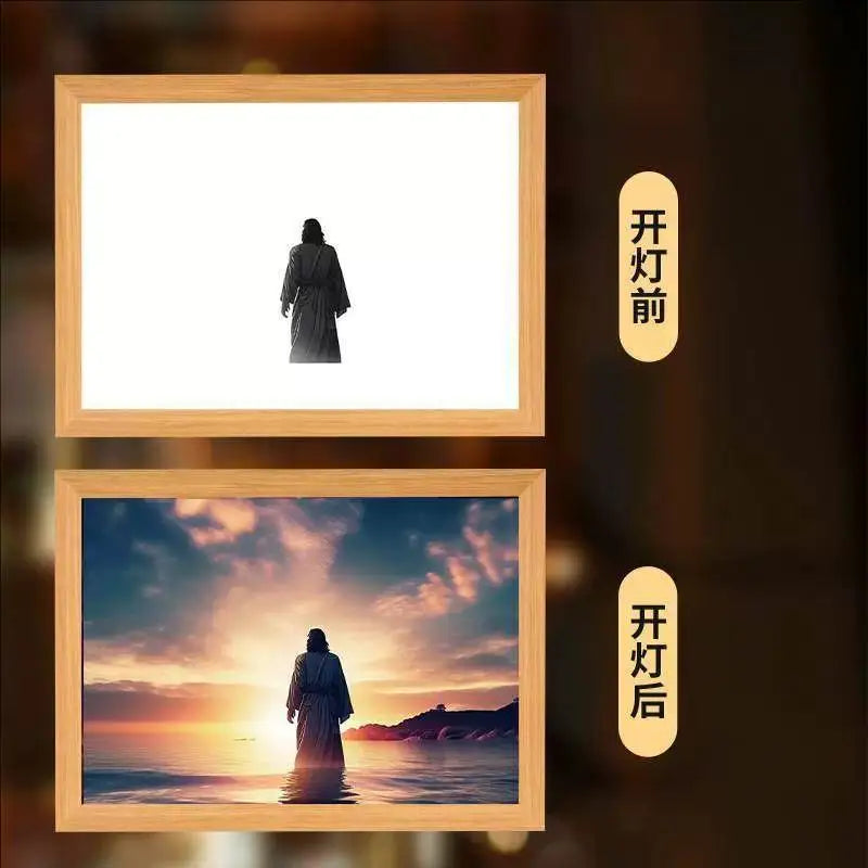 Lumin Works “I Am Always With You” Jesus Lamp - Image 41