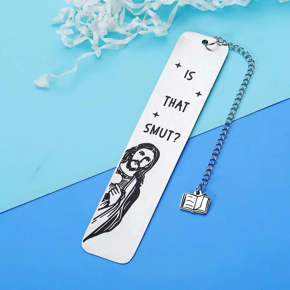 Funny Metal Bookmark with Tassel - Image 4