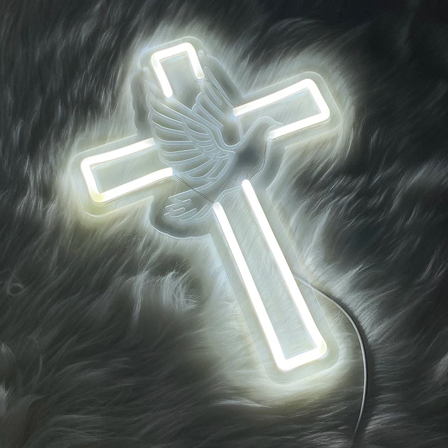 Cross Neon Sign - Image 6