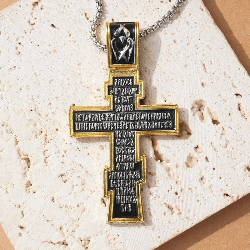 Movie John Wick Jesus Cross Necklace - Image 4