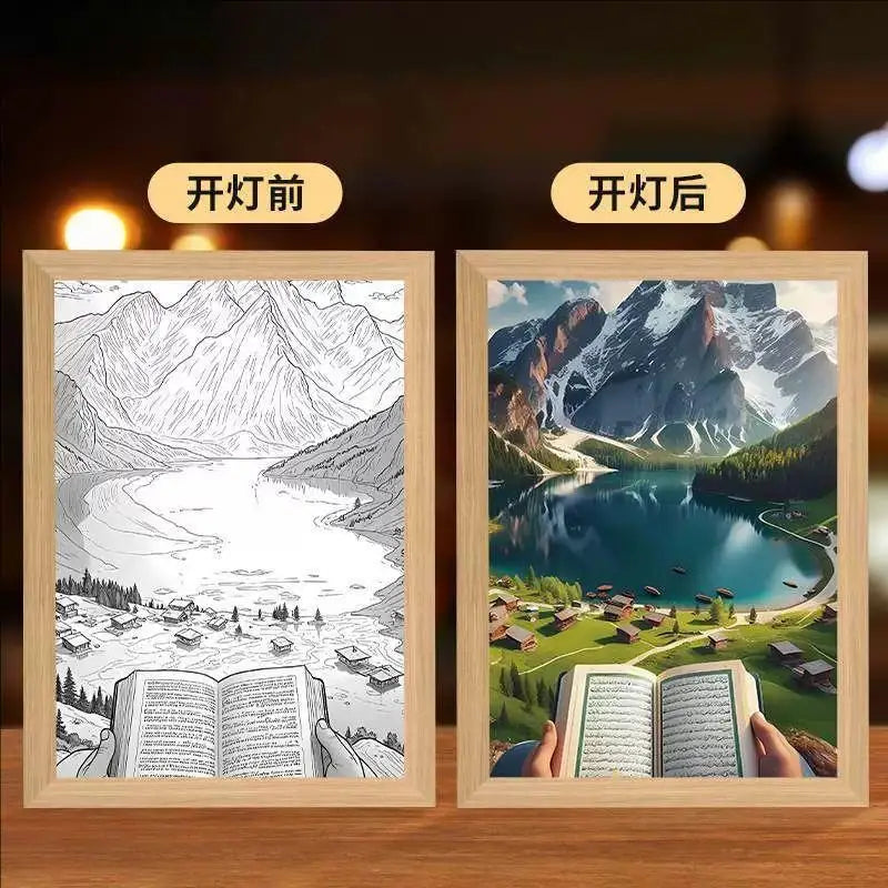 Lumin Works “I Am Always With You” Jesus Lamp - Image 27