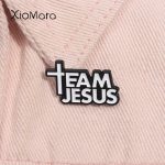 God’s Team Lapel Pin – Christian Message Enamel Accessory