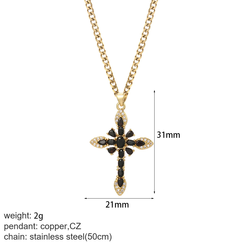 Gold Our Lady & Jesus Choker Necklace - Image 15