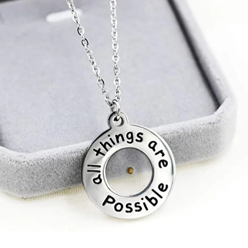 Mustard Seed Necklace for Women – Faith Jewelry Christian Gift - Image 14