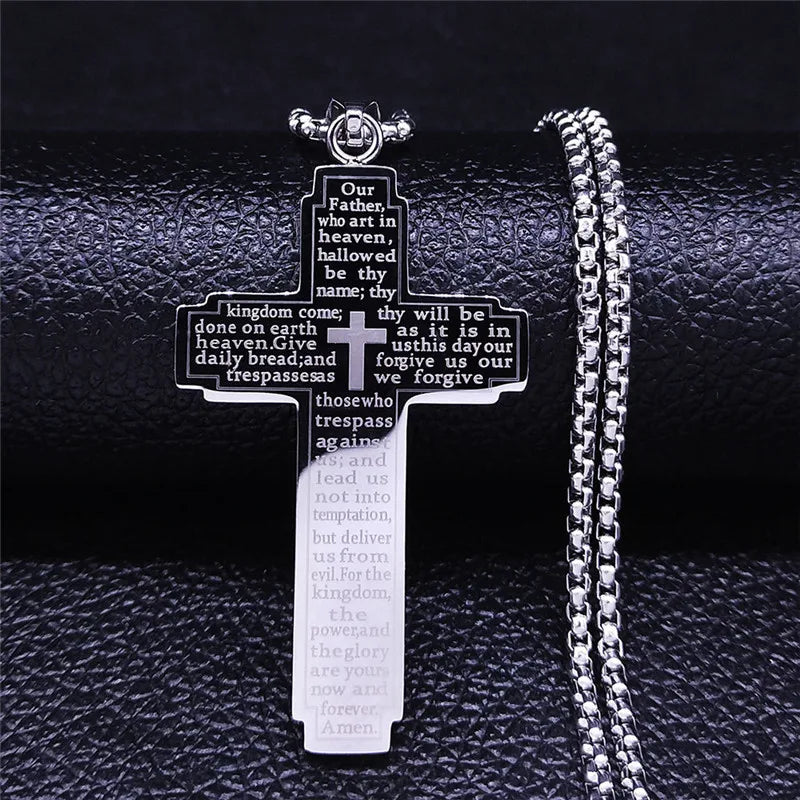 Hip Hop Cross Pendant Necklace - Image 10