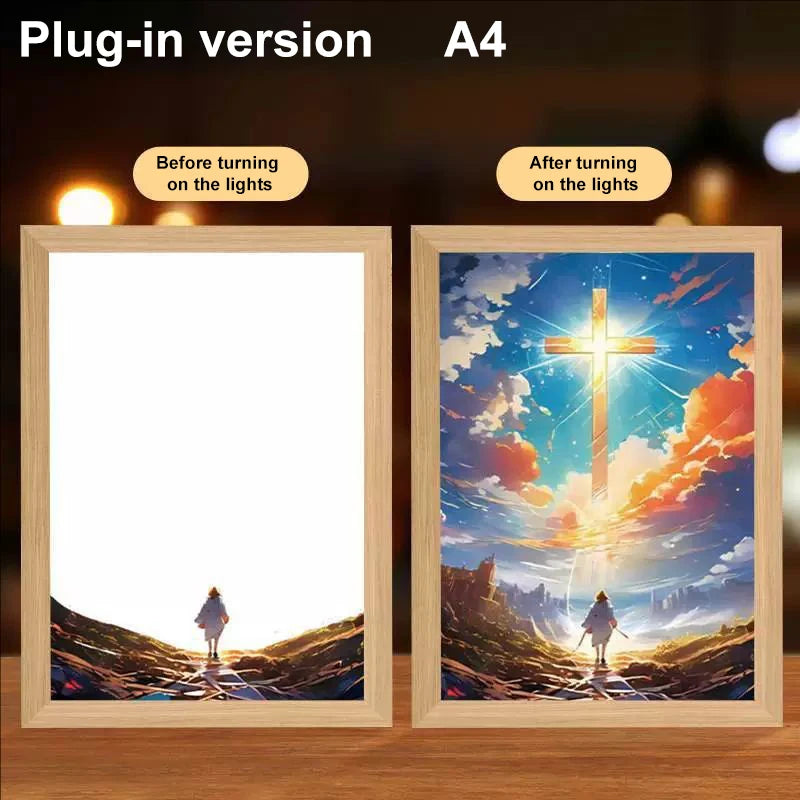 Lumin Works “I Am Always With You” Jesus Lamp - Image 19