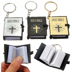 Mini English HOLY BIBLE Keychain
