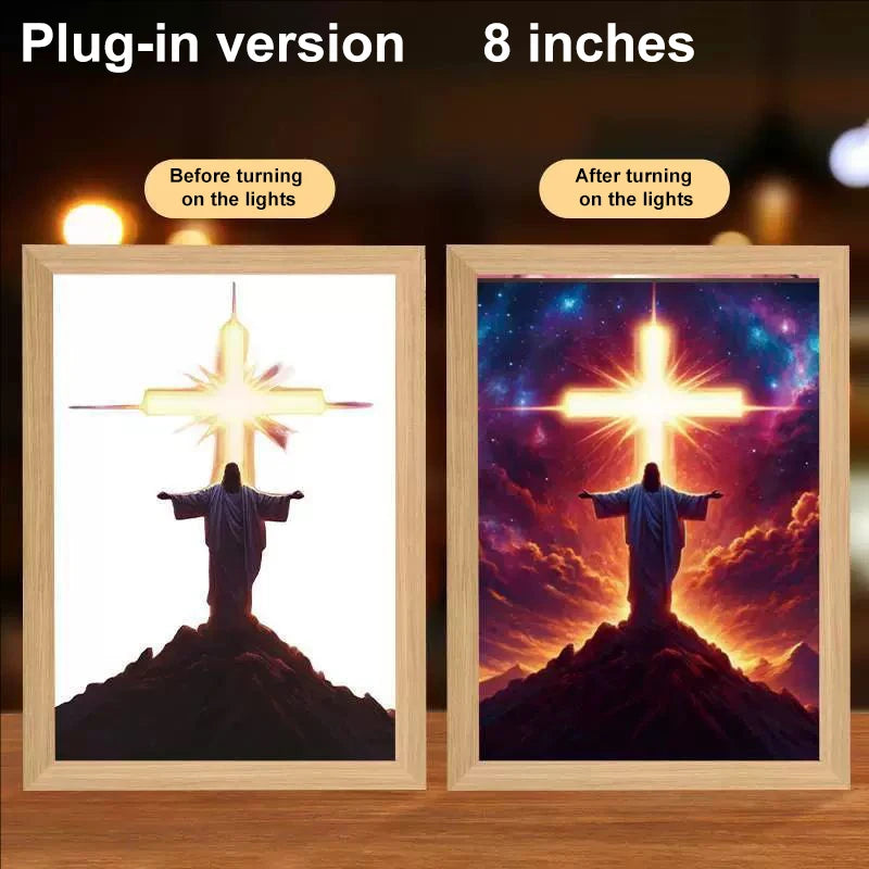 Lumin Works “I Am Always With You” Jesus Lamp - Image 11