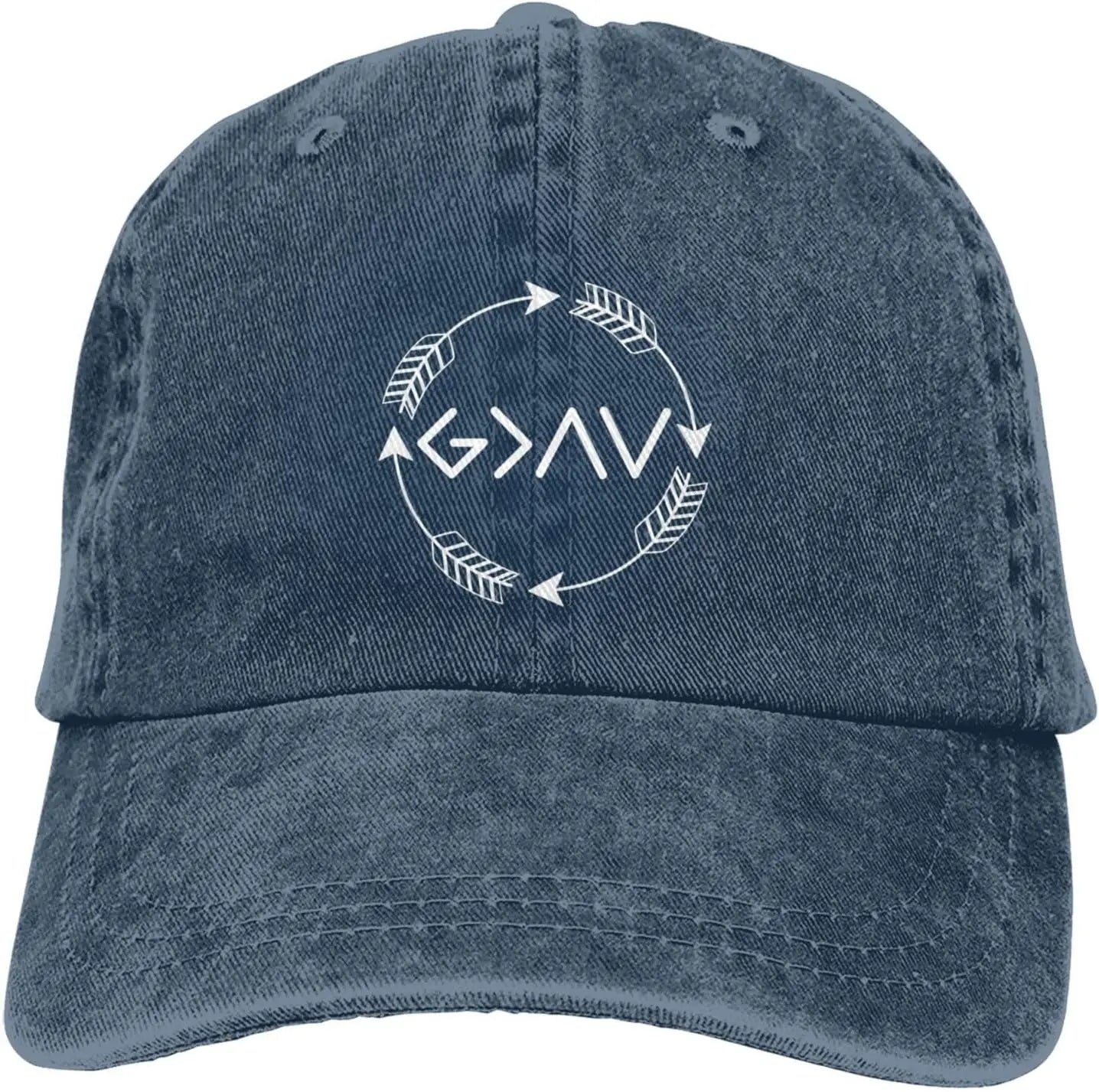 Funny Hat – God is Greater Than the Highs and Lows Baseball Cap for Women - Image 6